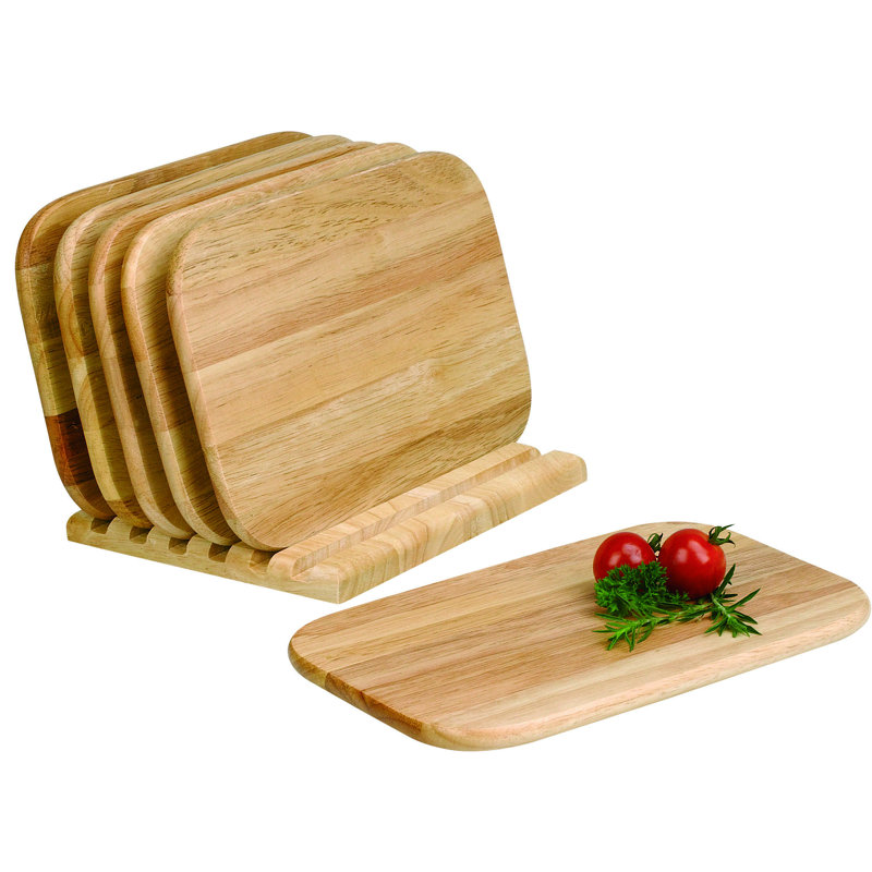 Symple Stuff 7 Piece Wood Chopping Board Set Wayfair.co.uk